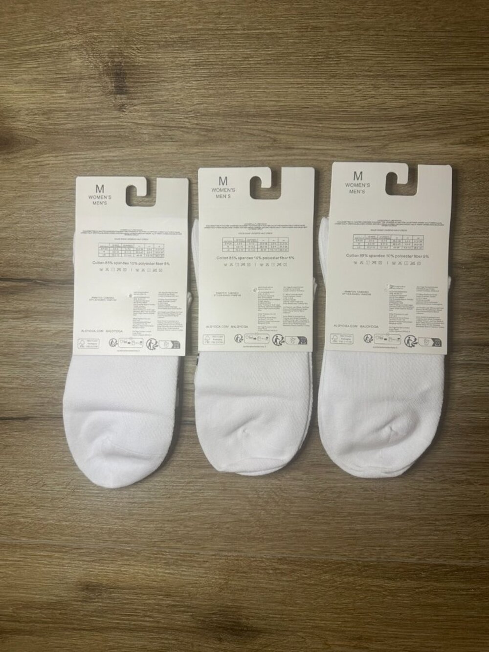 Alo Throwback socks 3 pairs Brand New - Picture 2 of 2